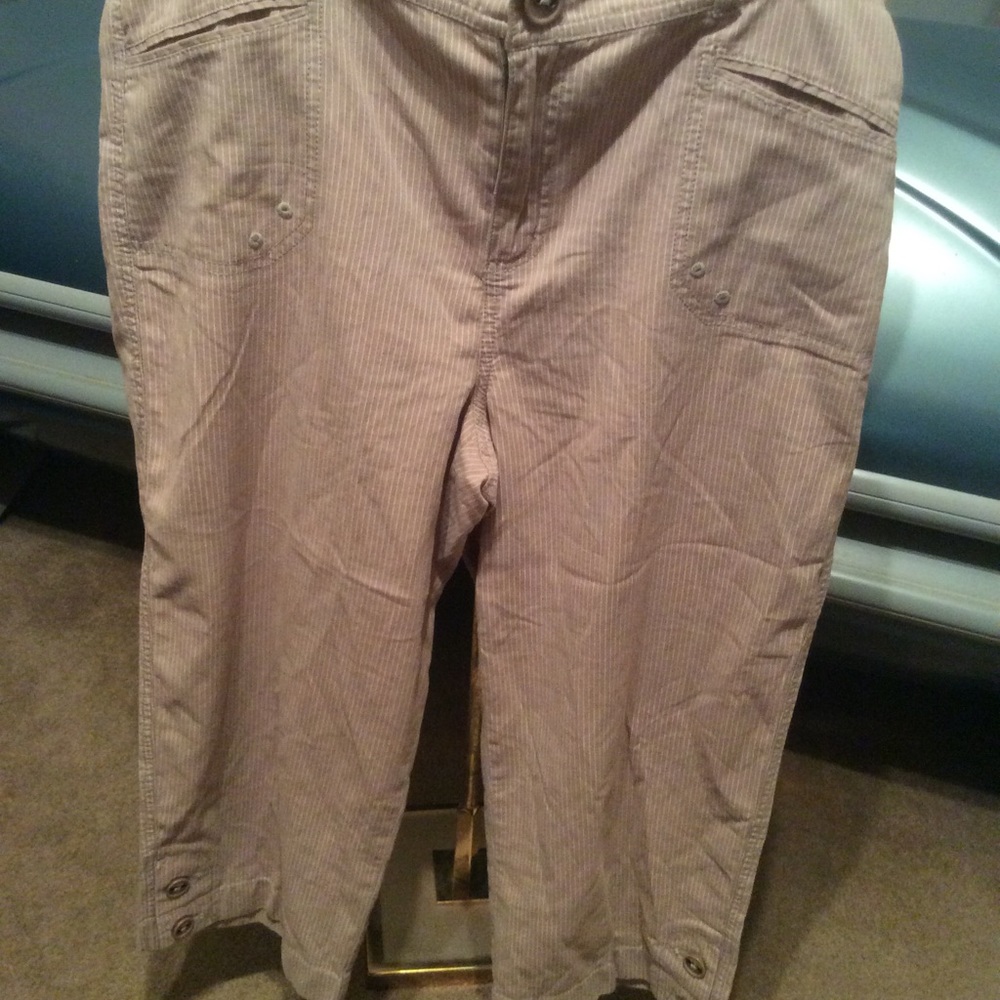 Pappagallo size 10 cropped pants
